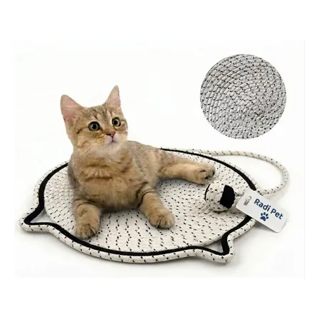 Rascador Para Gatos Alfombra Anti Desgarro Radi Pet Marrón