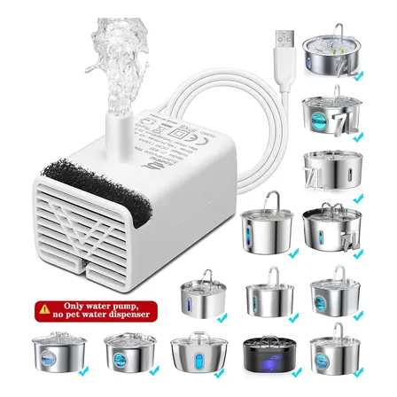 Bomba De Agua Repuesto Para Fuente De Gato Usb 5v 1pc Water Pump