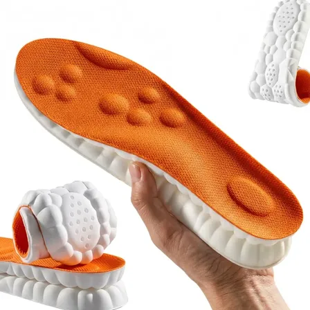 Plantillas Mejoran Circulacion Sanguinea Masaje Confort Pie 35-40 Negro