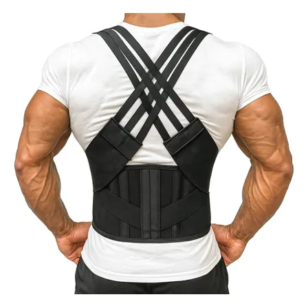 Faja Corrector De Postura Soporte Lumbar Espalda Reforzada