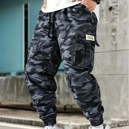 Pantalones De Trabajo Casuales Cómodos De Camuflaje Para Ext