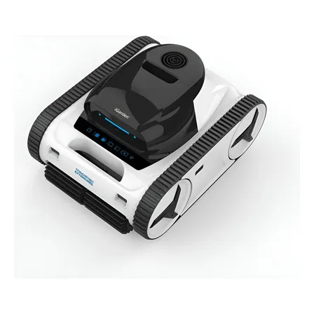 Robot Limpia Piscinas Inalámbrico Barrefondo Inverx 6 Horas Blanco
