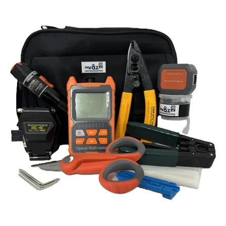 Kit Herramientas Fibra Óptica Ftth Tester Rj45 Vqz 16en1