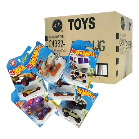 Caja Hot Wheels Vehículos Básicos Surtidos X 72 Mn