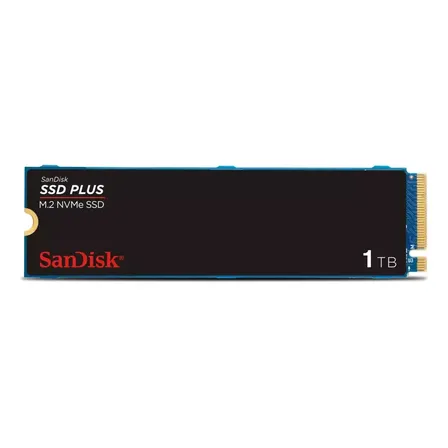 Sandisk Ssd Plus M.2 Nvme De 1 Tb Sdssda3n-1t00-g26 Pcie Gen Azul Marino