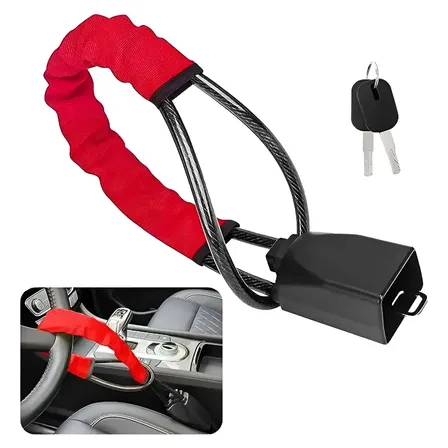 Traba Antirrobo Para Volante Y Freno De Mano