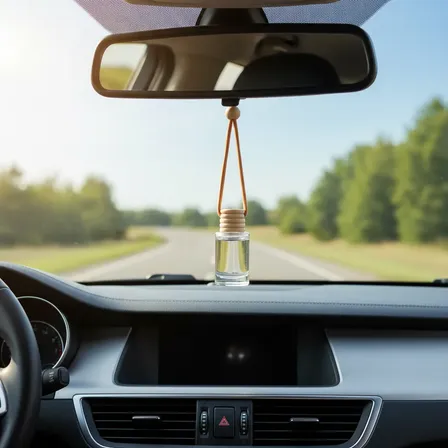 Perfume Para Autos Aromatizante Difusor De Aromas Placard Envase De Vidrio Transarente Lemon Grass