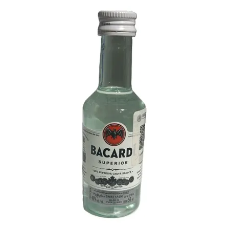 Ron Bacardi Superior 50 Ml Mini Pet