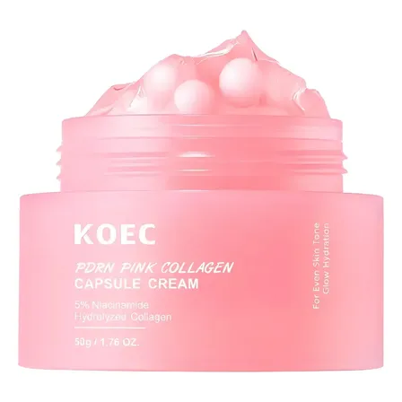 Crema Facial Capsulas Pdrn Colageno + 5% Niacinamida Koec Todo Tipo De Piel Día/noche