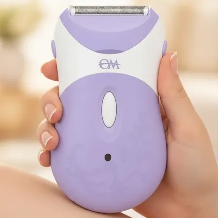 Depiladora Femenina Recargable Usb Blanco