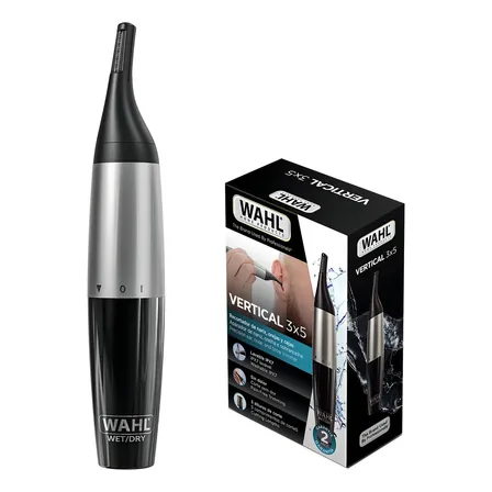 Trimmer Máquina Nasal Oído Recortadora Wahl A Pila Color Negro