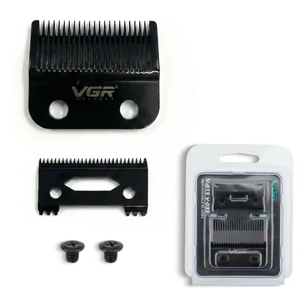 Repuesto Cuchilla Para Máquina Corta Pelo Vgr V-015 V-035c Negro