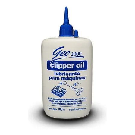 Aceite Lubricante Geo2000 Oil Clipper Máquinas Cortar Pelo Transparente