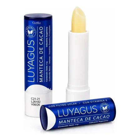 Balsamo Labial Manteca De Cacao Vit E Protec Solar Luyagus