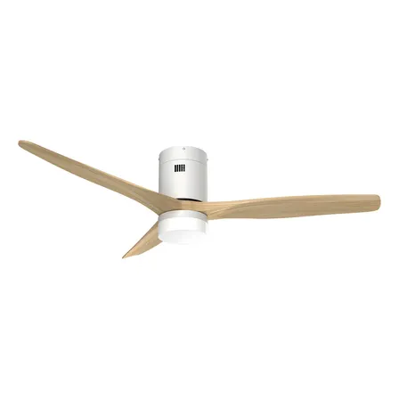 Ventilador De Techo Smart WINDSTYLE 3 Aspas Madera Luz LED WiFi