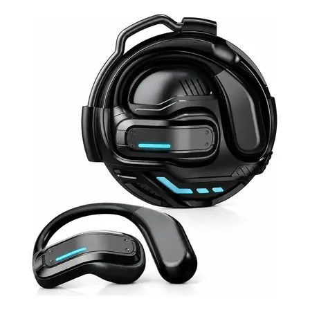 Auriculares Lenovo Erazer X8 Ai Translator Para Juegos, Baja Negro