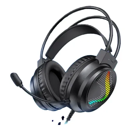 Auriculares Gamer H10 Con Micrófono Usb 3.5 Mm Black #1