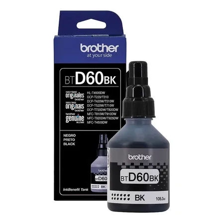 Tinta Brother Btd60bk Negro T 310w 510w 710w 810w