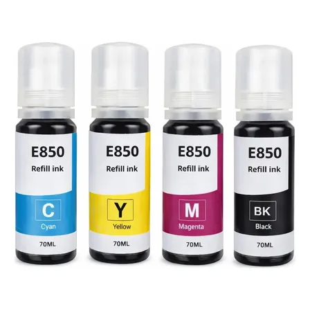 X4 Tintas Alternativas Para Epson L3560 Calidad Premium E544 Para L3210