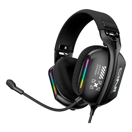 Auriculares Gamer Onikuma X12 RGB Microfono Omnidireccional 360 USB 3.5 mm Over Ear Memory Foam Multiplataforma