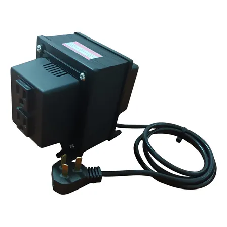 Autotransformador 220/110v 3000w Con 2 Tomas Black Black