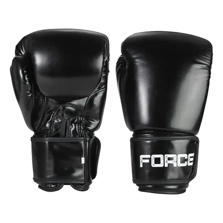 Guantes De Boxeo Gadnic Profesional Combate Negro Compacto 12oz Negro 12oz