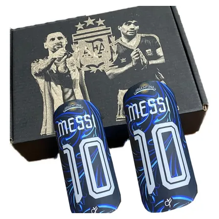 Canilleras Camiseta Argentina Con Caja Grabada Extramini Suplente