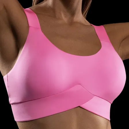 Top Deportivo Liso Microfibra Reforzado Algodón Brigitte B15 Rosa Liso L