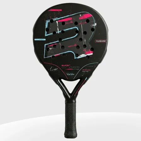 Paleta De Pádel Royal Padel Super Cross Lite Negro