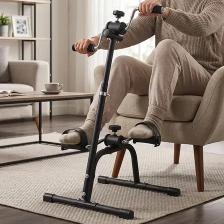Bicicleta Fija Gadnic F-3050 Resistencia Ajustable Piernas Brazos Rehabilitación Cardio