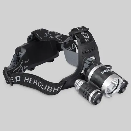 Linterna De Cabeza Trail Pulse Luz Led Recargable Blanco