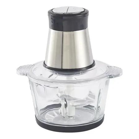 Picadora Bowl de Vidrio 1.2L Winco W1810 Negro