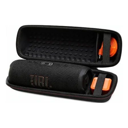 Estuche Rígido Keybot Para Parlante Jbl Charge 6 5 Y 4 Negro