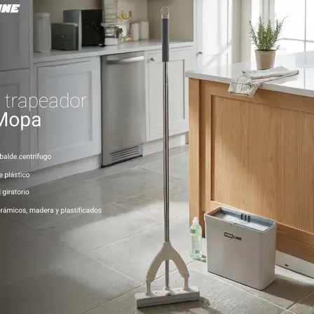 Mopa Proline LVP02 con balde centrifugador Gris