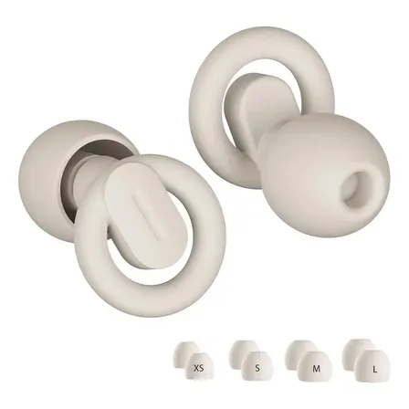 Tapones Para Oídos Reducción y cancelación de ruido Noise Cancelling 23db Beige
