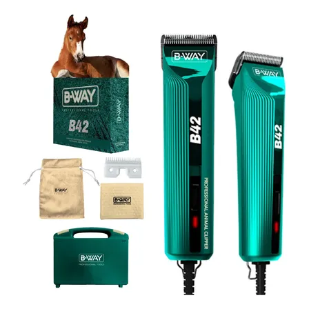 Peladora Equina Bway B42 Profesional Para Caballos 4200 Rpm