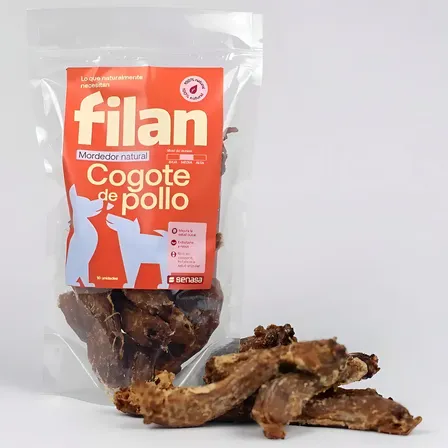 Snack Natural Saludable Cogote De Pollo Perro Filan