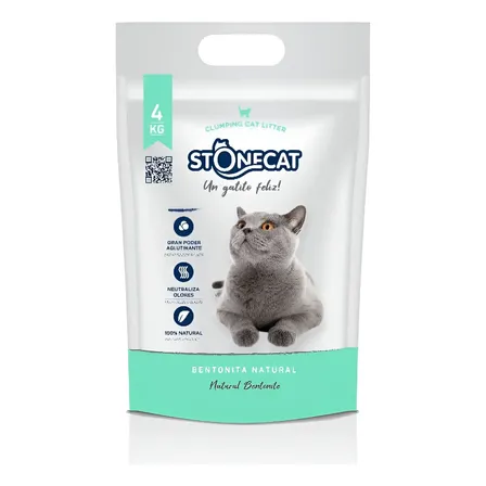 Stonecat  Stone Cat Piedras Sanitarias Aglutinantes X 12 Kg