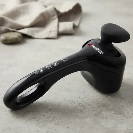 Masajeador Cervical Espalda Frío Calor Eléctrico Wave Plus Negro