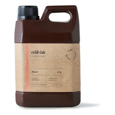 Recarga Liquido Para Difusor Vegano 2 L Rosa Bourbon Refill