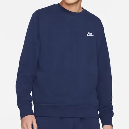 Buzo Nike Sportswear Club Para Hombre Azul Bv2666-410