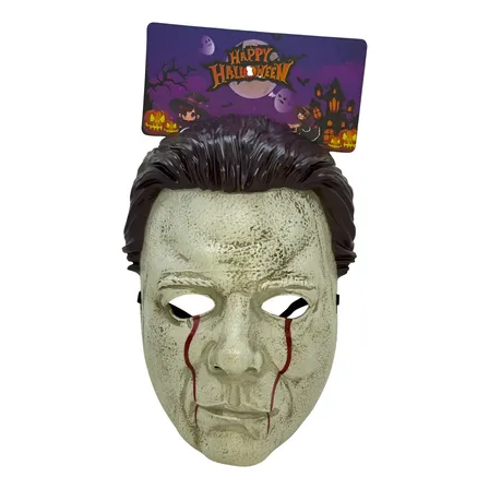 Mascara Halloween Disfraces Michael Myers Disfraz Careta Natural Michael Myers