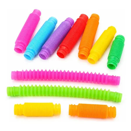 20 Mini Pop Tube Juguete Fidget Sensorial Souvenir Piñata