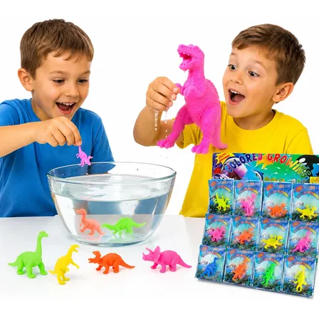 15 Dinosaurios Crece En Agua Juguete Piñata Souvenir