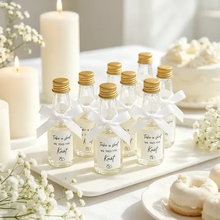 50 Mini Botellitas Pet Vacías Souvenirs Boda