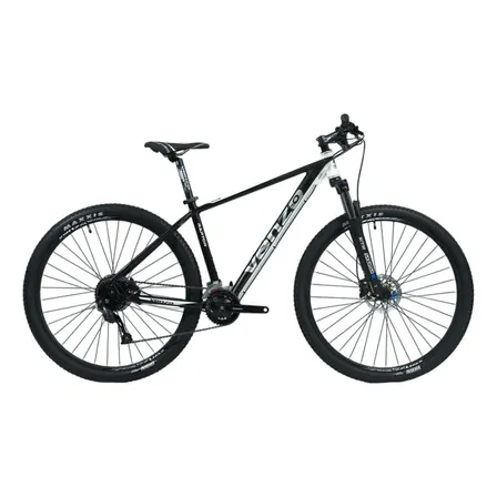 Bicicleta Venzo Raptor Exo R29 2x9 18v Frenos Hidraulicos Color Negro-blanco Tamaño Del Cuadro L