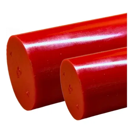 Barra De Poliuretano Elastómero Maciza Diámetros Varios X1mt Ø20mm
