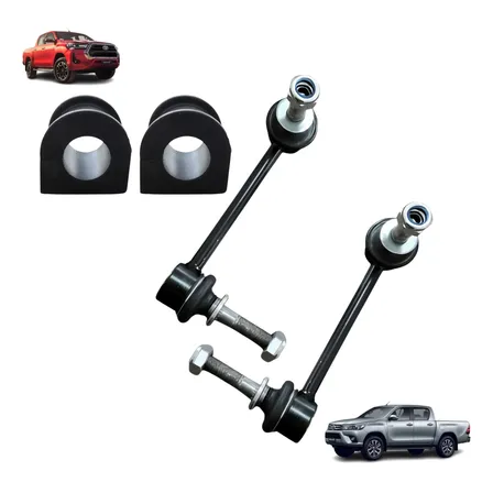 Kit Bieletas Bujes Barra Estabilizadora Toyota Hilux 2016-26