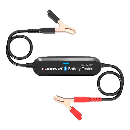 Tester Baterías Konnwei Multiproposito Para 6v, 12v Y 24v Unico