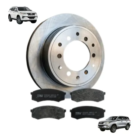 Discos De Freno Traseros + Pastillas Toyota Sw4 2016/2025